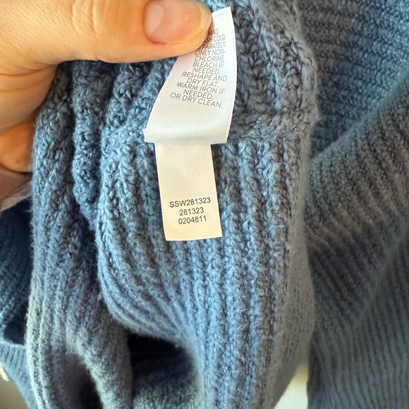 J.Jill Tall Pure Jill Hand-Stitched Contrast Knit Boatneck Sweater - Picture 6 of 7